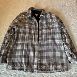 L.L. Bean Women’s Fleece-Lined Flannel Shirt, Button-Front Plaid